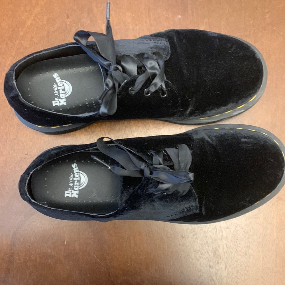 Velvet Doc Martens 1461